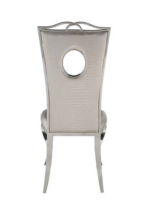 Cyrene - Side Chair (Set of 2) - Beige - Metal