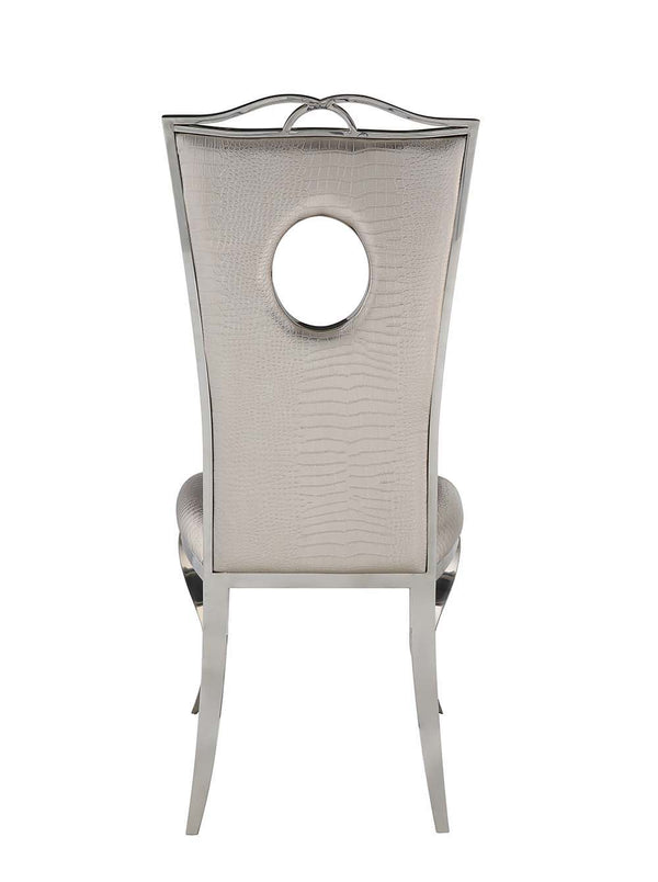 Cyrene - Side Chair (Set of 2) - Beige - Metal