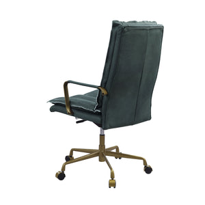 Tinzud - Office Chair - Dark Green Finish
