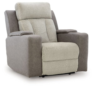 Refined relaxation, reimagined for the modern home. This power recliner combines premium comfort with smart features like built-in storage arms, USB charging and cup holders. One-touch reclining and an adjustable headrest let you find your perfect positio