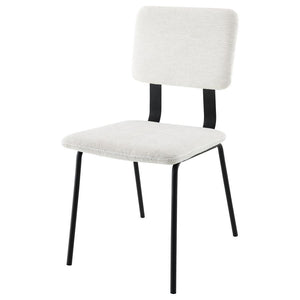 Calla - Fabric Upholstered Dining Side Chair (Set of 2) - White