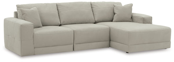 Next-Gen Gaucho - Gray - Right Arm Facing Corner Chaise 3 Pc Sectional
