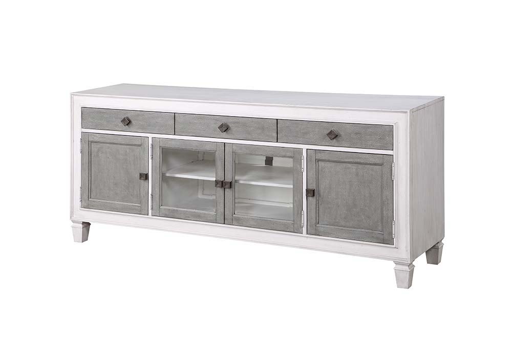 Katia - TV Stand - White - 76-"