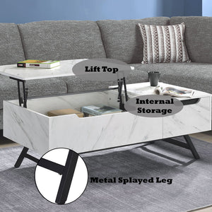 Throm - Coffee Table - White Finish