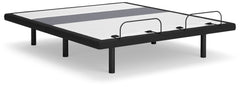 Best Base With Lumbar And Audio - Cal King Adjustable Base - Black