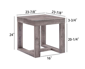Knott - Table Set (Coffee & 2 End Tables) - Light Brown