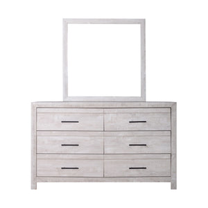  meticulously crafted with durable manufactured wood and adorned with an Eco-Friendly decorative laminate for enduring strength and stability. Its Driftwood finish creates a light