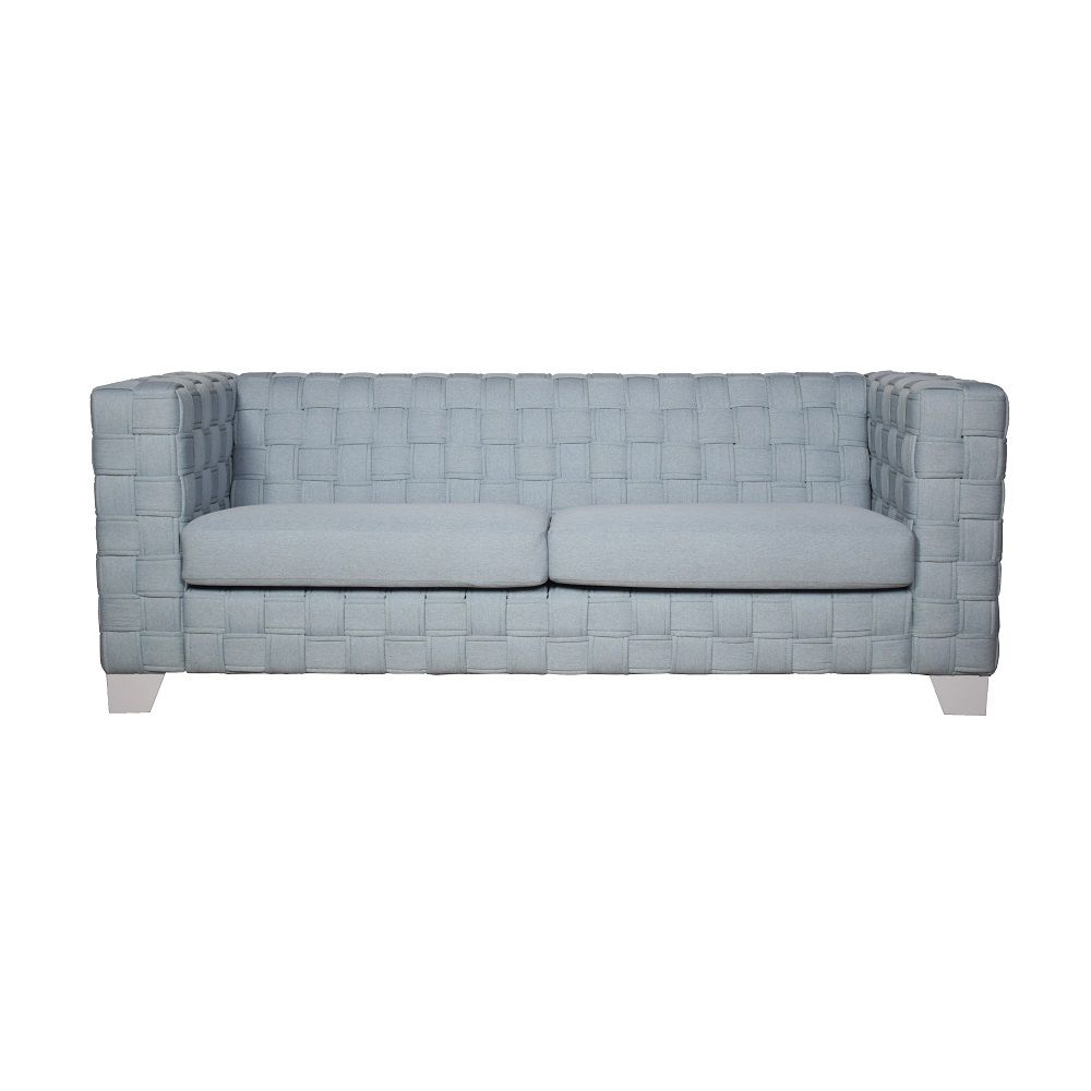 Seat Construction: Pocket Coil Wooden Inner Frame Tight Back Seat Cushion KD Legs Weaved Style