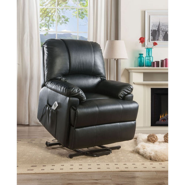KD Back, Power Lift, Massage & Heat Function â€¢ Wired Controller Included â€¢ Tight Back & Seat Cushion â€¢ Seat Construction: Pocket Coil, Inside Frame: Pine Wood, Ply, Foam