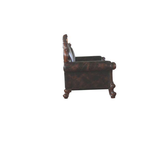  w/3 Pillows Tight Back & Loose Seat Cushion (1+2) Diamond Tufted