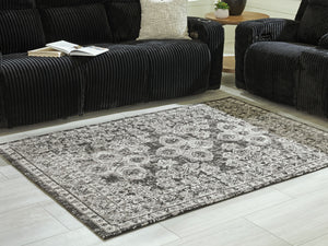  this rug brings a subtly eye-catching pattern to your room. Its subdued neutral tones come together in a stunning botanical design