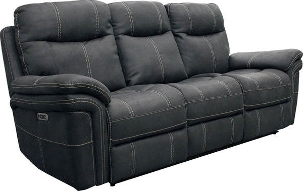  padded arms provide unlimited comfort. with power footrest and power headrest fun