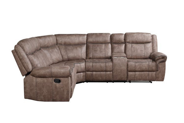  and reclining seating. Contrast stitching provides a to