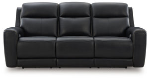 5Z-Comfort - Relaxation - Onyx - Power Recline Sofa With Adjustable Headrest