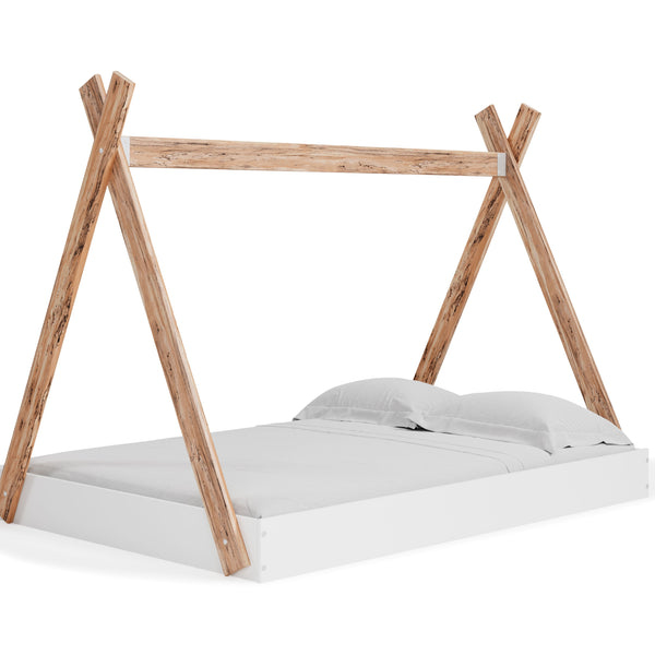 Piperton - Brown / White - Full Tent Complete Bed in Box