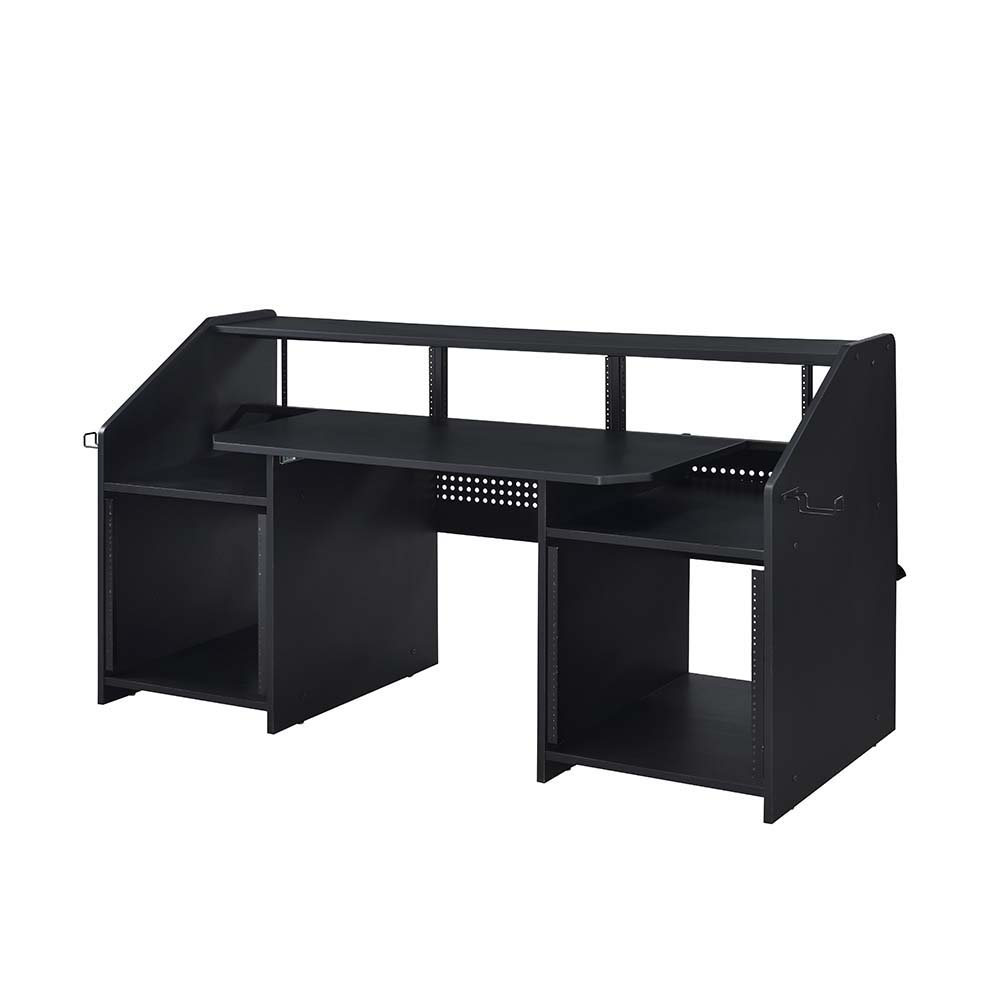 The Briar music desk is expertly designed for advanced musical producers. With more than enough mounting space for equipment and its ample size. The high-quality and sturdy frame will securely hold all your gear for years to come. The ample pullout tray c