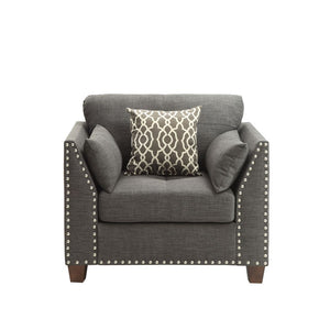  w/3 Pillows Features: Buttonless Tufted (Back/Seat)