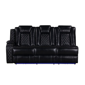  perfect for those seeking both comfort and durability. This set includes a Left Arm Facing Sofa with 2 recliners