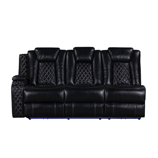  perfect for those seeking both comfort and durability. This set includes a Left Arm Facing Sofa with 2 recliners