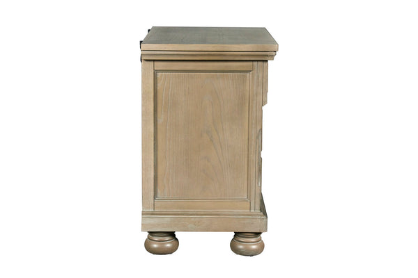 Allegra - Nightstand - Pewter