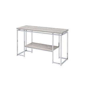  Rectangular Sofa Table â€¢ Storage: Open Compartment (1 Wooden Fixed Shelf) â€¢ Wooden Top
