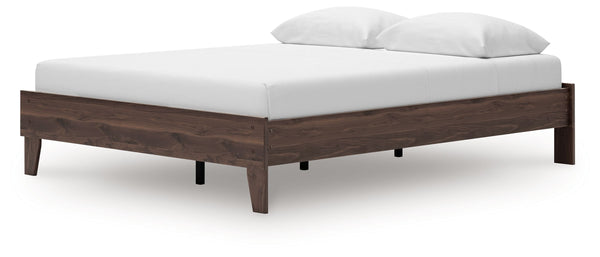 Calverson - Mocha - Queen Platform Bed