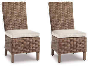  this dining chair with cushion elevates the art of alfresco living. Beautiful and durable enough for indoor and outdoor use