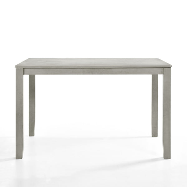  a perfect blend of durability and style. This table is crafted from a combination of solid Rubberwood and manufactured woods
