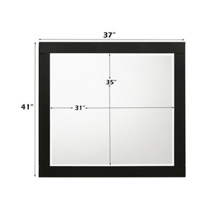 Chelsie - Mirror - Black Finish