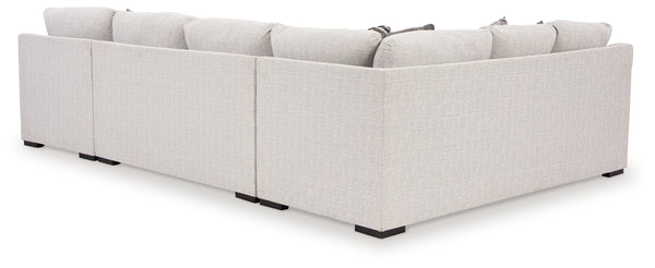 Koralynn - Stone - 3-Piece Sectional With Raf Corner Chaise
