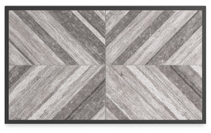 Beachcroft - Black / Light Gray - Rectangular Cocktail Table