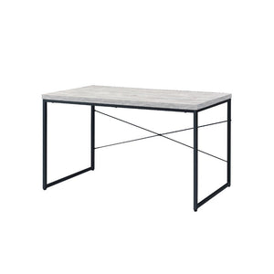 Jurgen - Desk - Antique White & Black