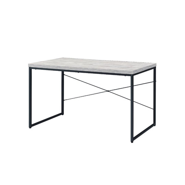 Jurgen - Desk - Antique White & Black