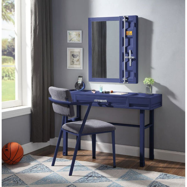  Rectangular Vanity Desk Storage: 1 Drawer Feature: Metal Frame