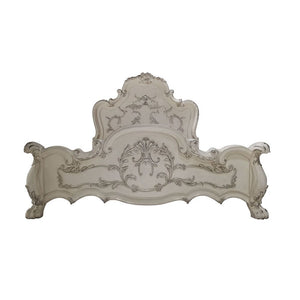 Dresden - Queen Bed - Bone White Finish