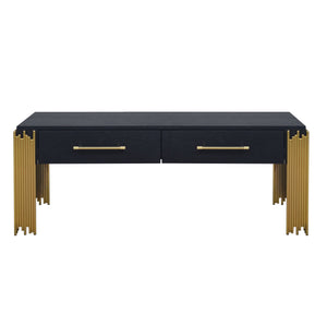  a stylish and functional centerpiece for your living space. Crafted with durable eco-friendly materials and a sleek black finish