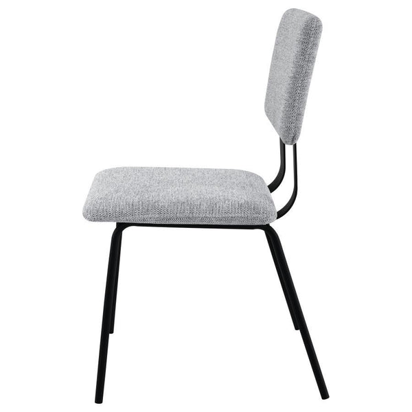 Calla - Fabric Upholstered Dining Side Chair (Set of 2) - Gray