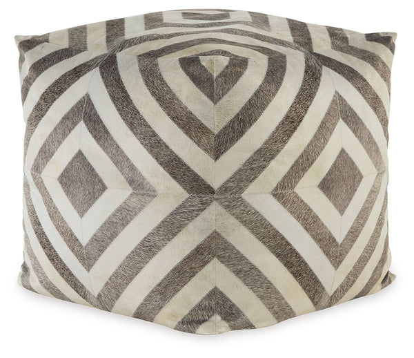 Diamonds for your home base. This comfy faux hair on hide pouf makes a lively statement. Easy to transport, the square shape has so many uses, including a spot to rest your feet. Any way you look at it, this pouf has a lot to love.<br/><br/><b>Product Fea