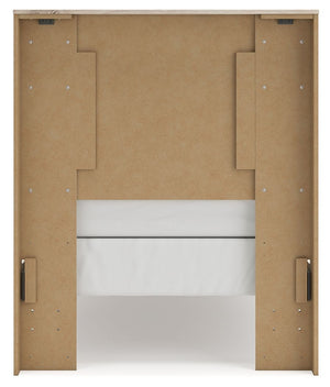 Lawroy - Light Natural - Twin Panel Bed