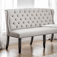 Sania 3-Seater Love Seat Bench
