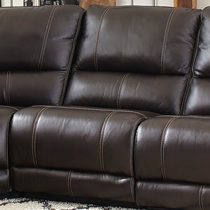 Whitman - Verona Coffee - Powered By Freemotion Power Cordless Armless Recliner