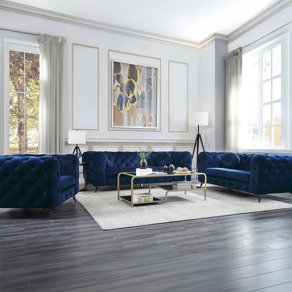 Atronia - Sofa - Blue Fabric