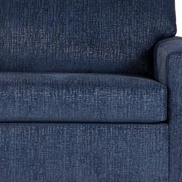 Kylo - 2 Piece Living Room Set (Sofa & Cuddle Chair) - Blue