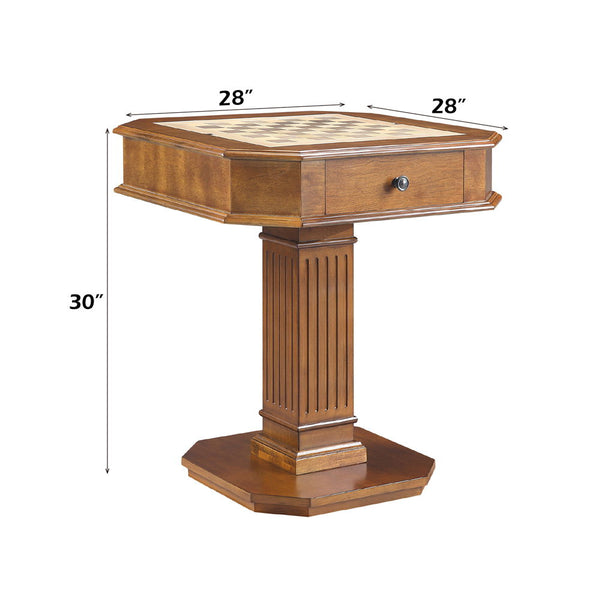 Galini - Gaming Table - Walnut Finish