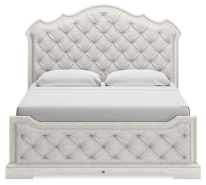 Arlendyne - Antique White - California King Upholstered Bed