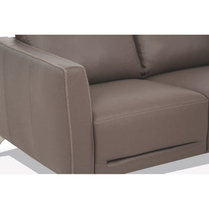 Malaga - Sofa - Taupe Leather