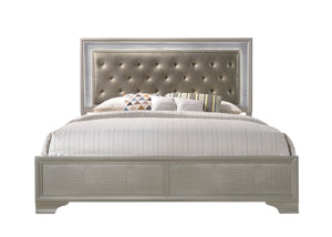 Lyssa - California King Bed - Champagne