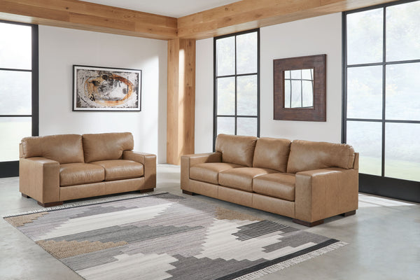Premium in every aspect, this living room set is crafted with elevated comfort in mind. Every detail, including the supple combination leather and faux leather upholstery, has been designed and refined to look and feel luxurious. It-'s sure to be a rich a