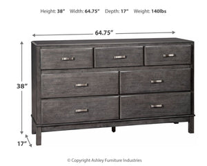 Caitbrook - Gray - Dresser