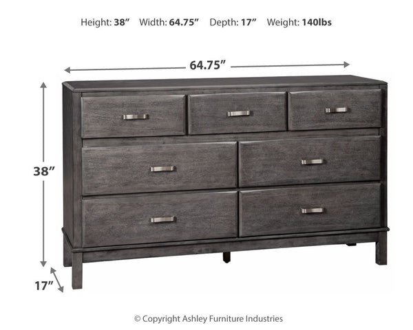 Caitbrook - Gray - Dresser